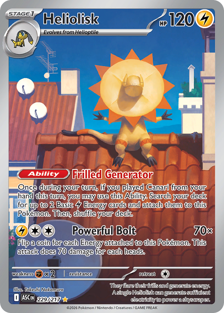 Heliolisk 229/217 Ascended Heroes card
