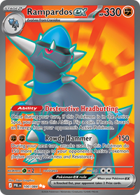 100/084 Rampardos ex - Pitch Black