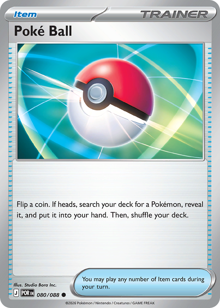 Poké Ball 080/088 Perfect Order card