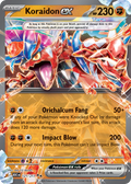 Koraidon ex 121/217 Ascended Heroes card