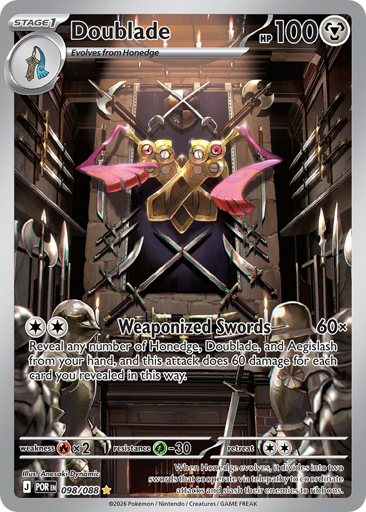 Doublade 098/088 Perfect Order card