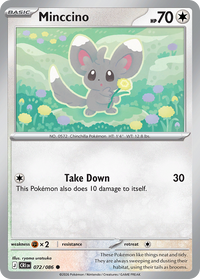 072/086 Minccino - Chaos Rising
