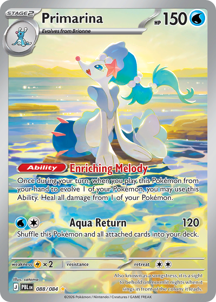 Primarina 088/084 Pitch Black card