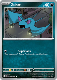049/086 Zubat - Chaos Rising