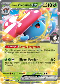 003/217 Erika's Vileplume ex - Ascended Heroes