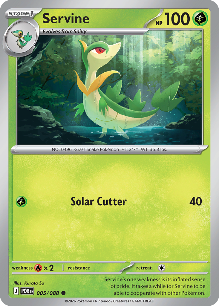 Servine 005/088 Perfect Order card