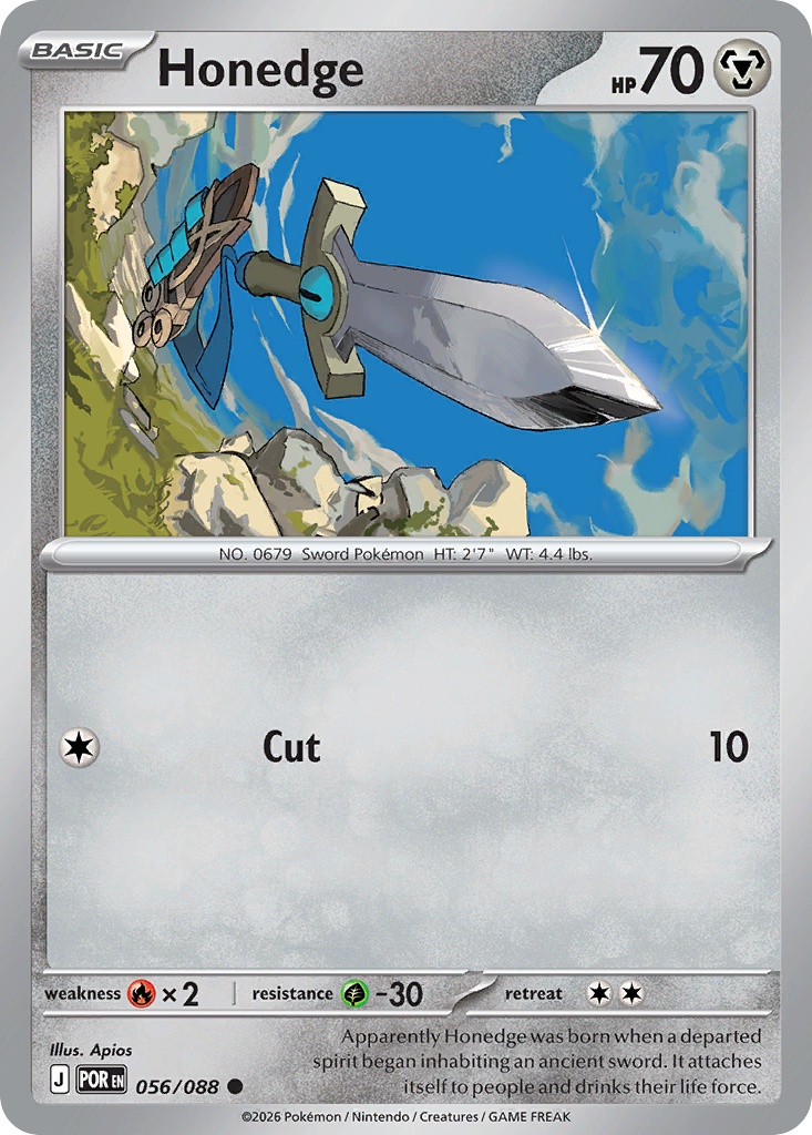 Honedge 056/088 Perfect Order card