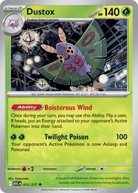 015/217 Dustox - Ascended Heroes