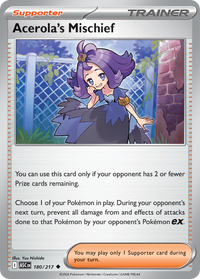 180/217 Acerola's Mischief - Ascended Heroes