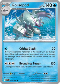 026/086 Golisopod - Chaos Rising