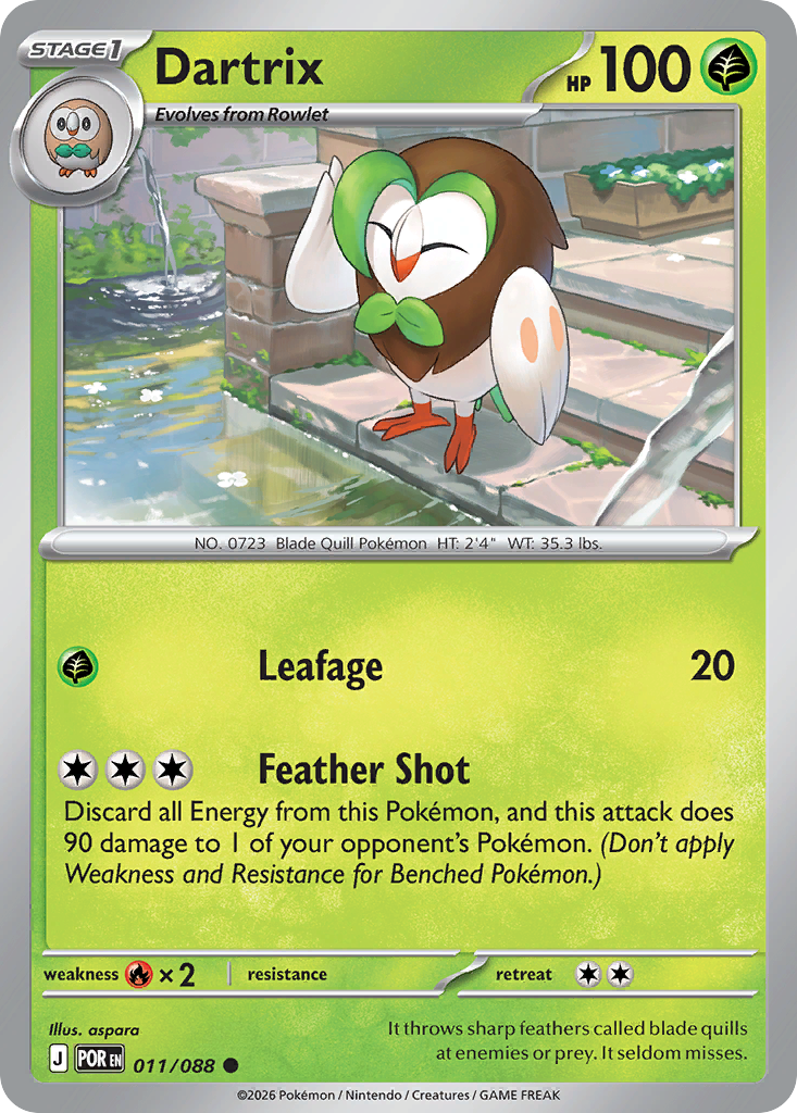 Dartrix 011/088 Perfect Order card