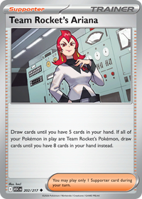 202/217 Team Rocket's Ariana - Ascended Heroes