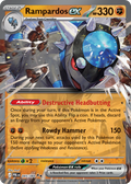 Rampardos ex 045/084 Pitch Black card