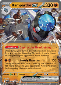 045/084 Rampardos ex - Pitch Black