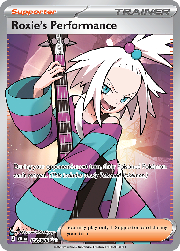 Roxie's Performance 112/086 Chaos Rising card