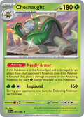 Chesnaught 007/086 Chaos Rising card