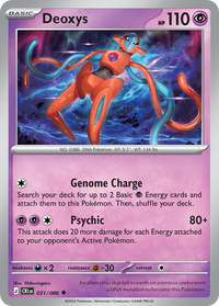 031/086 Deoxys - Chaos Rising