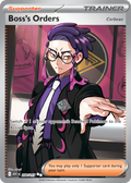 Boss's Orders 256/217 Ascended Heroes card