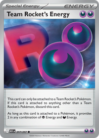 217/217 Team Rocket's Energy - Ascended Heroes