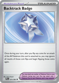 Backtrack Badge 074/084 Pitch Black card