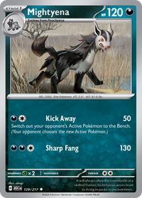 129/217 Mightyena - Ascended Heroes