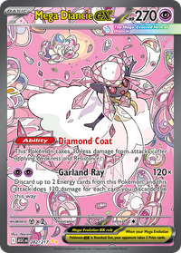 282/217 Mega Diancie ex - Ascended Heroes