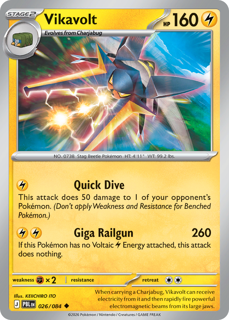 Vikavolt 026/084 Pitch Black card