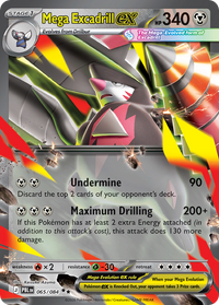 065/084 Mega Excadrill ex - Pitch Black