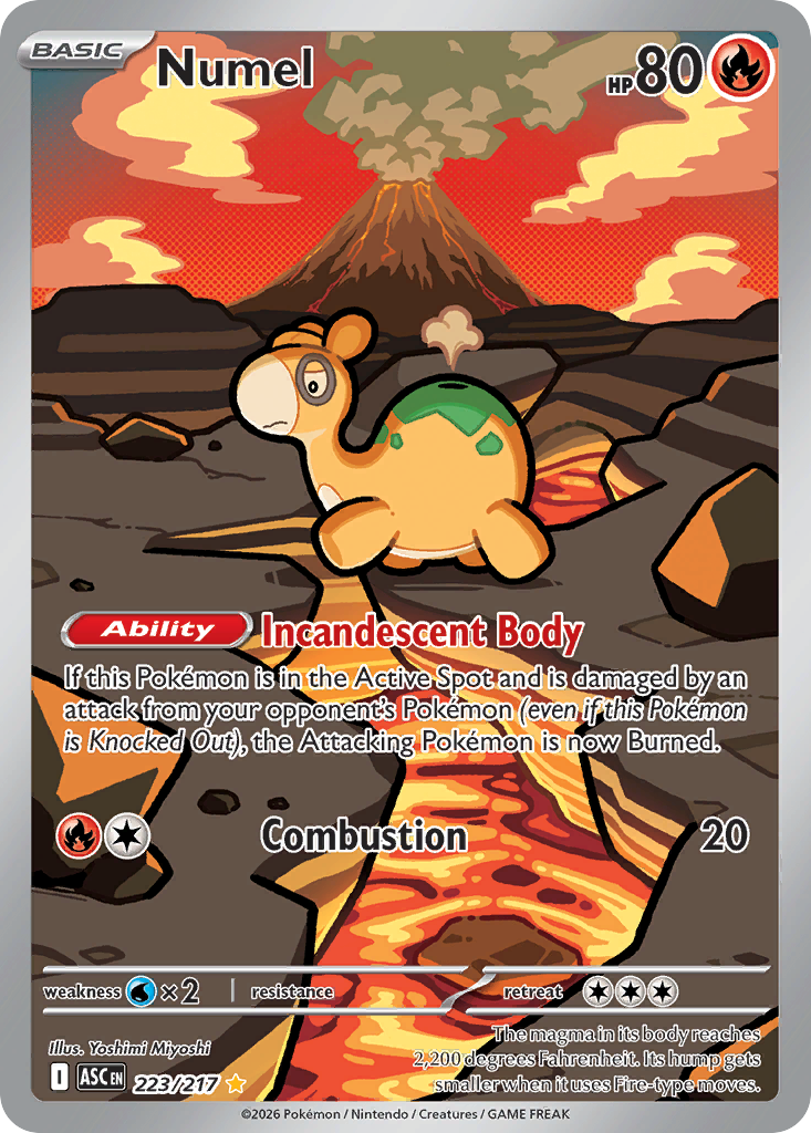 Numel 223/217 Ascended Heroes card