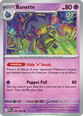 Banette 034/084 Pitch Black card