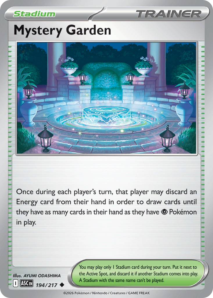 Mystery Garden 194/217 Ascended Heroes card