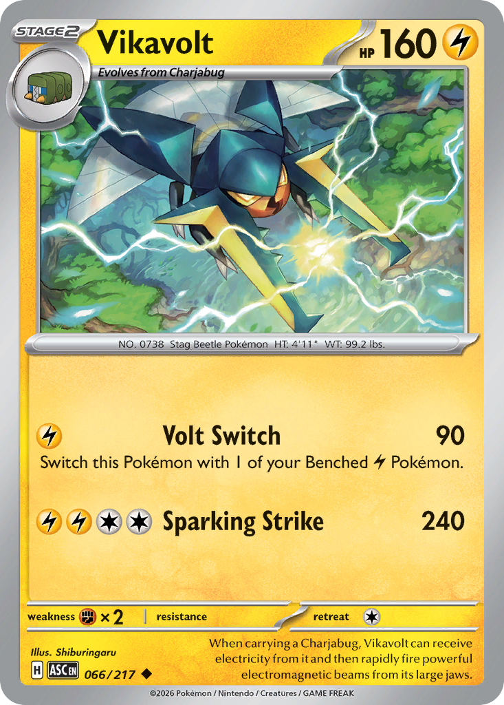 Vikavolt 066/217 Ascended Heroes card