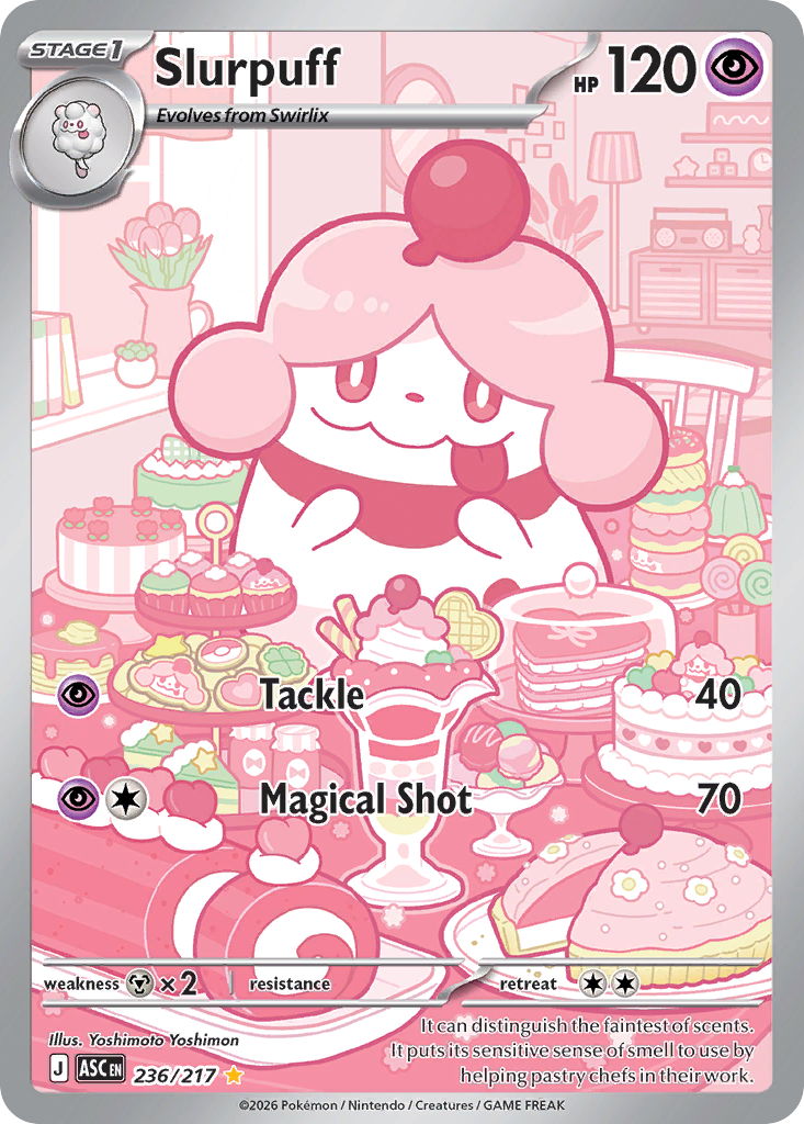 Slurpuff 236/217 Ascended Heroes card