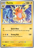 Raichu 056/217 Ascended Heroes card
