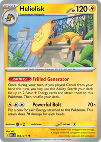 064/217 Heliolisk - Ascended Heroes