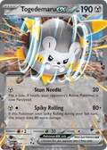 Togedemaru ex 149/217 Ascended Heroes card