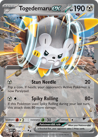 149/217 Togedemaru ex - Ascended Heroes