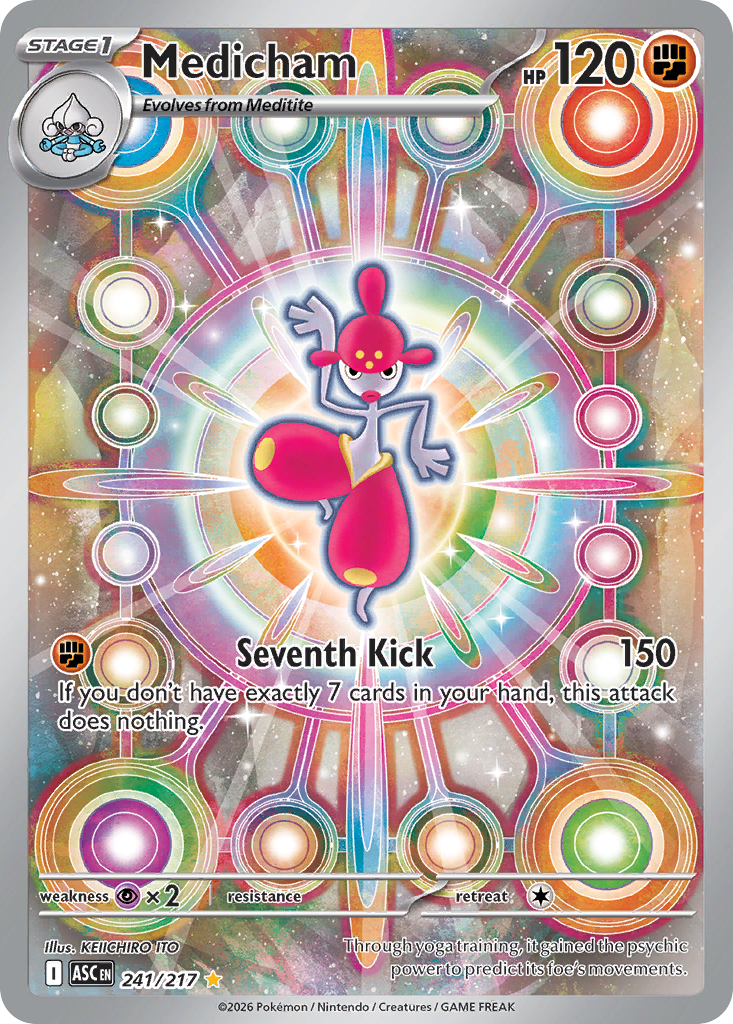 Medicham 241/217 Ascended Heroes card
