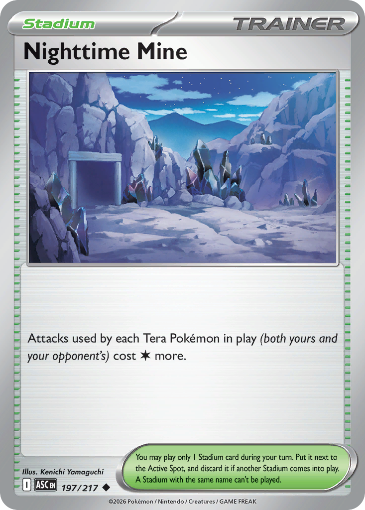Nighttime Mine 197/217 Ascended Heroes card
