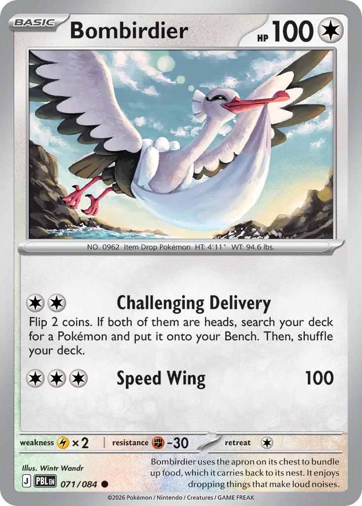 Bombirdier 071/084 Pitch Black card