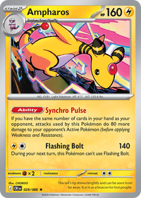 029/086 Ampharos - Chaos Rising
