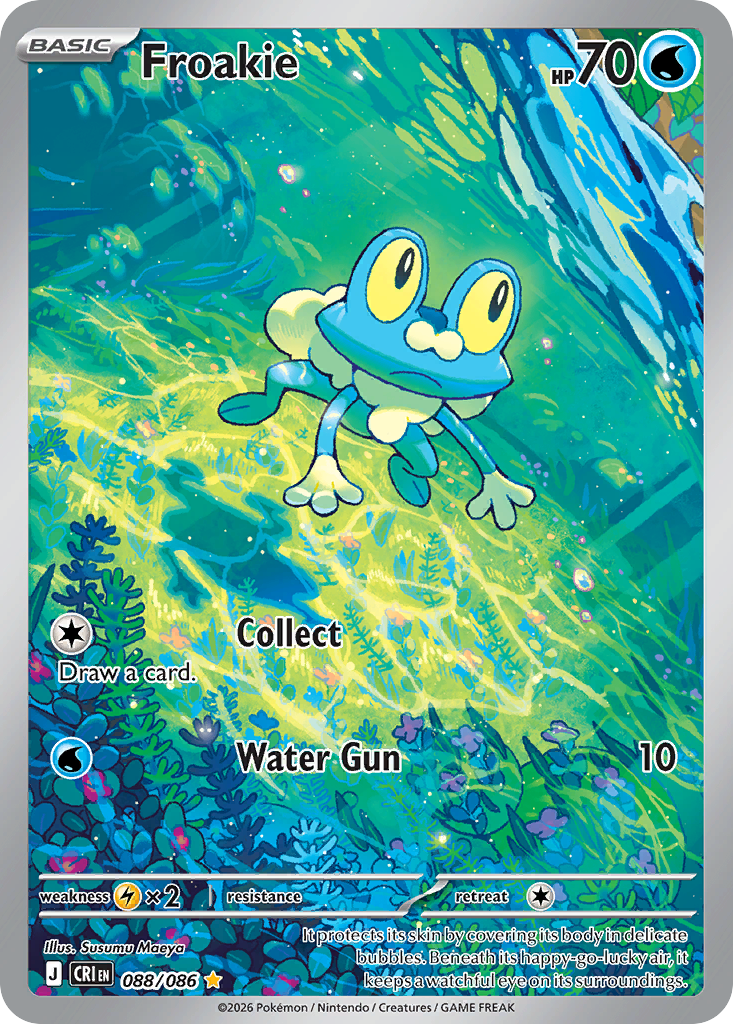 Froakie 088/086 Chaos Rising card