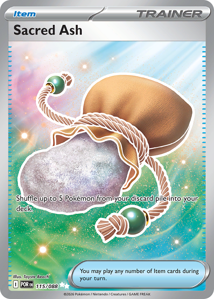 Sacred Ash 115/088 Perfect Order card
