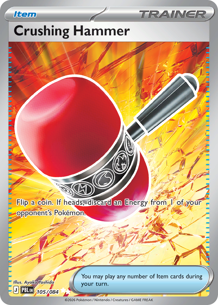 Crushing Hammer 105/084 Pitch Black card