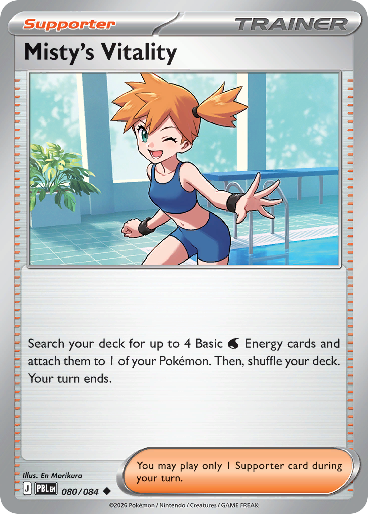 Misty's Vitality 080/084 Pitch Black card