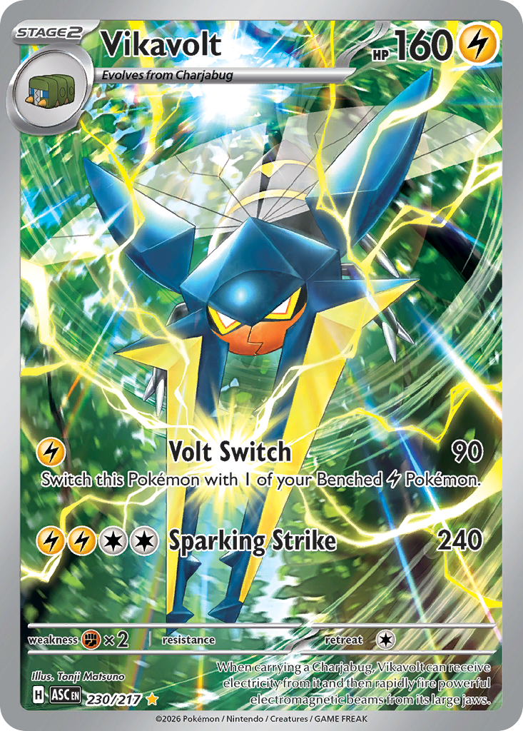 Vikavolt 230/217 Ascended Heroes card