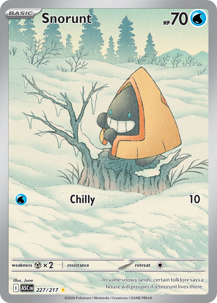 Snorunt 227/217 Ascended Heroes card