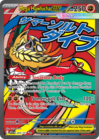 268/217 Mega Hawlucha ex - Ascended Heroes