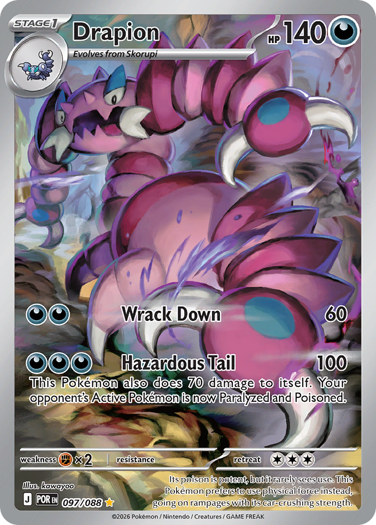 Drapion 097/088 Perfect Order card