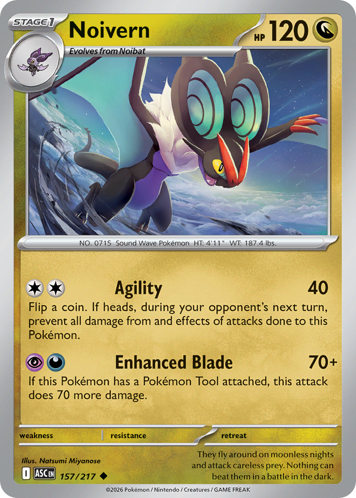 Noivern 157/217 Ascended Heroes card
